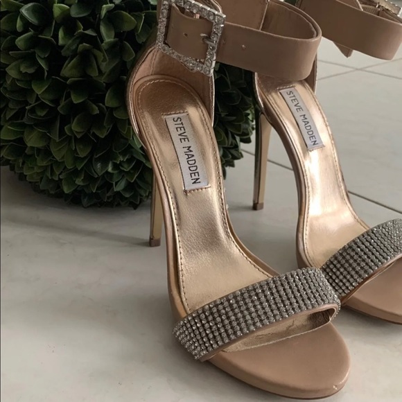 Steven Madden Rhinestone Marlen Heels - Picture 1 of 7